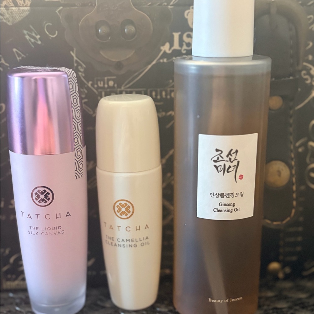 Tatcha Skincare Set with Beauty of Joseon Cleansing Oil